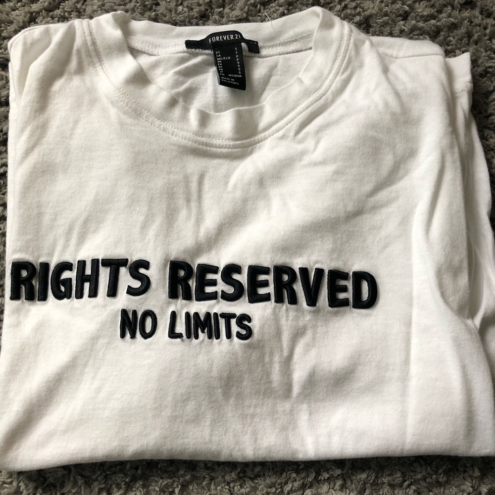 Forever 21 White T-shirt
